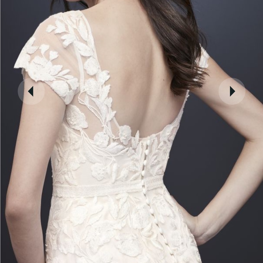 💙($1058) Melissa Sweet NWT wedding dress - Picture 3 of 12
